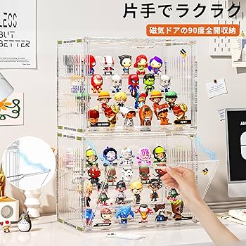 サッカー フィギュア 色々約59体セット ケース付き Amazon.co.jp: JOYZAN 透明 コレクションケース 卓上 組み立てタイプ 2